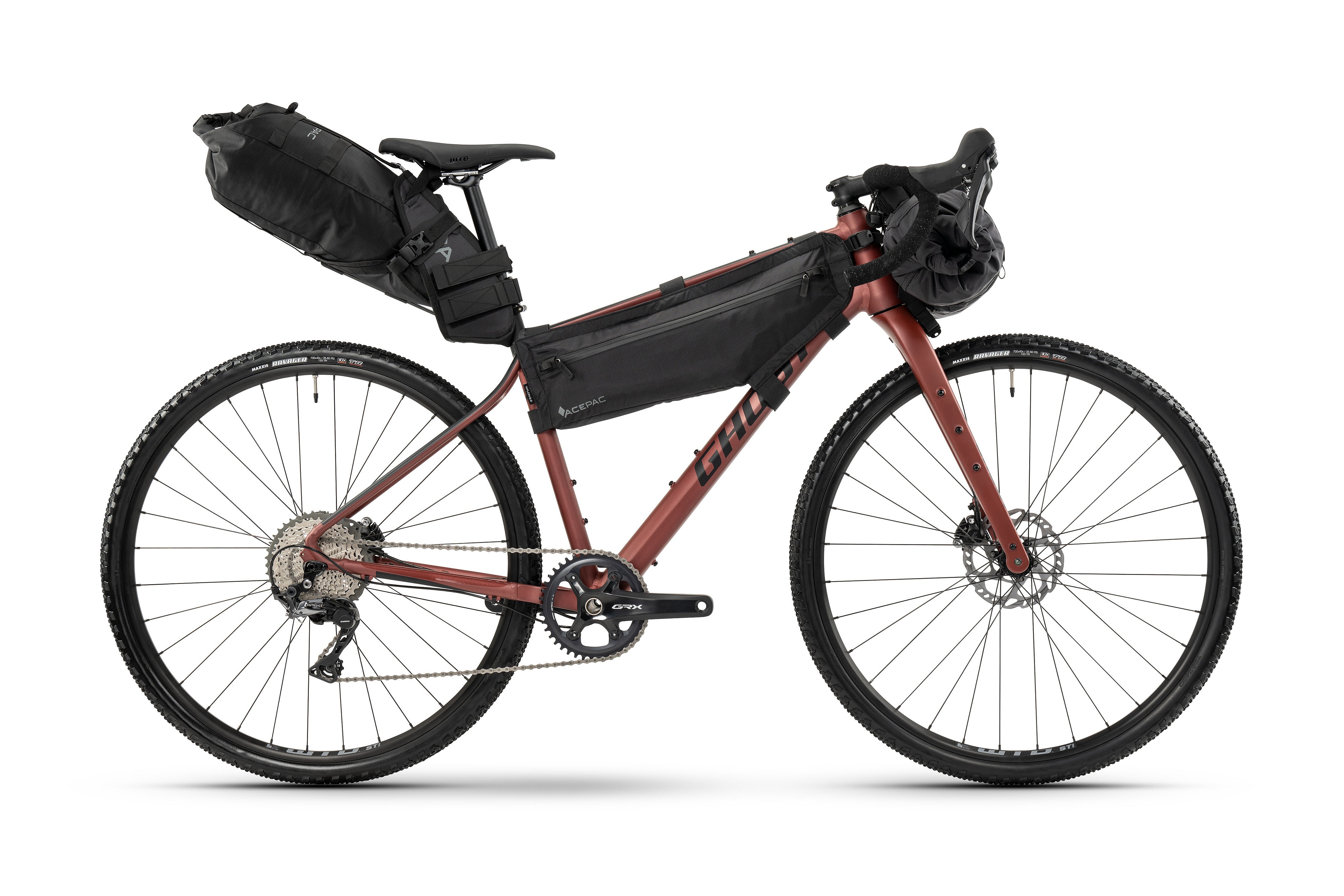 vélo Ghost Asket Advanced EQ AL 28" - Red/Black