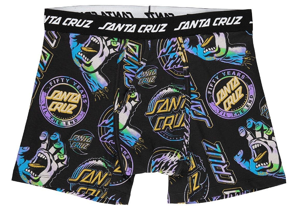 шорты Santa Cruz Holo Boxer Brief - Black - men´s