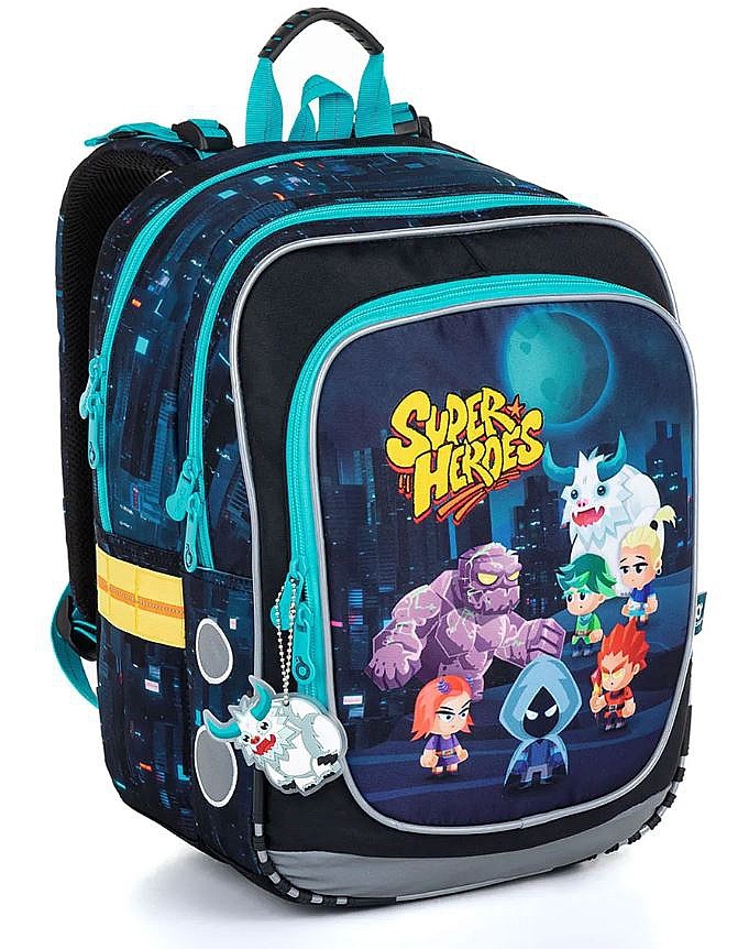 backpack Topgal ENDY 23012 - B/Black/Blue - unisex junior