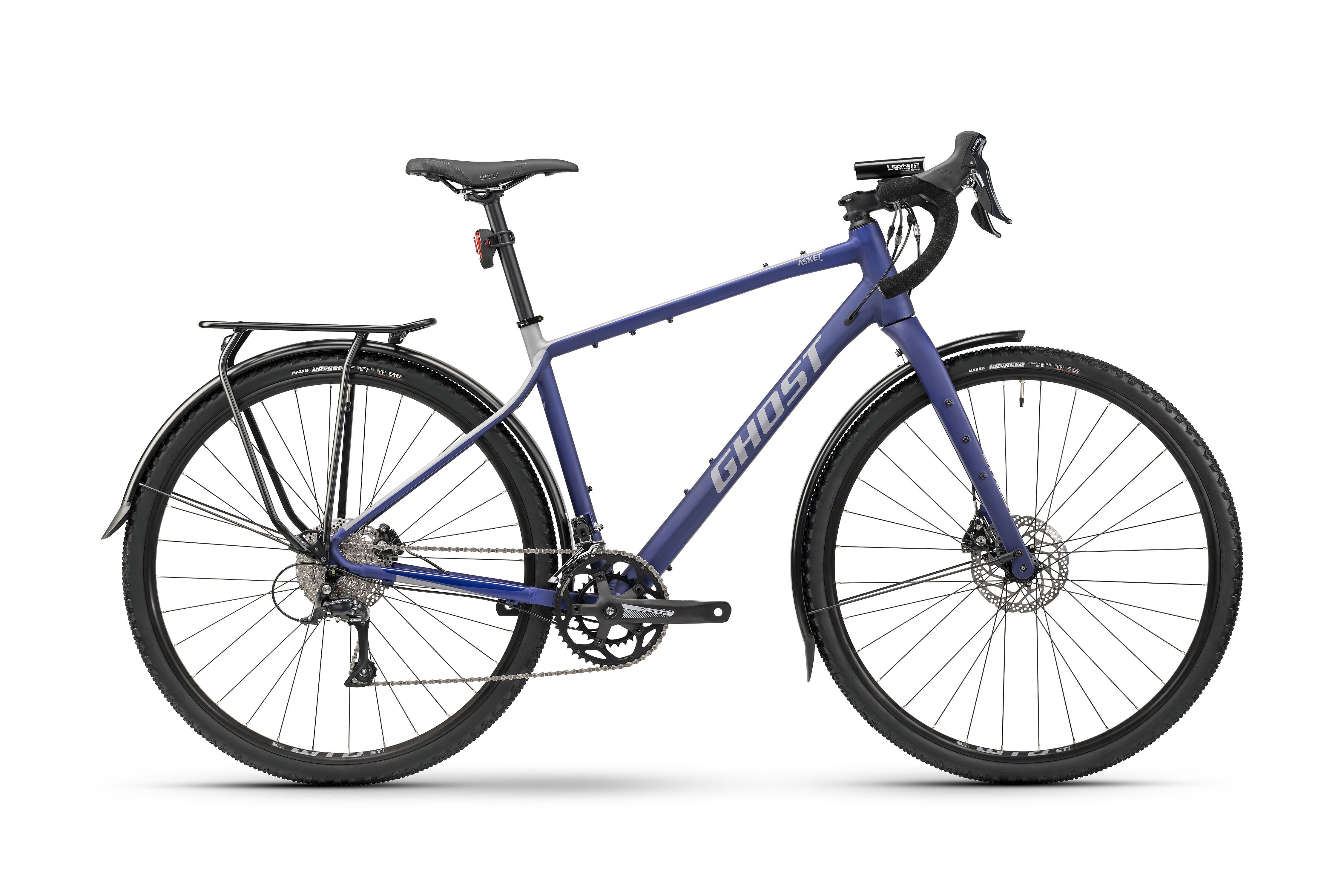 fiets Ghost Asket EQ AL 28" - Grey/Blue