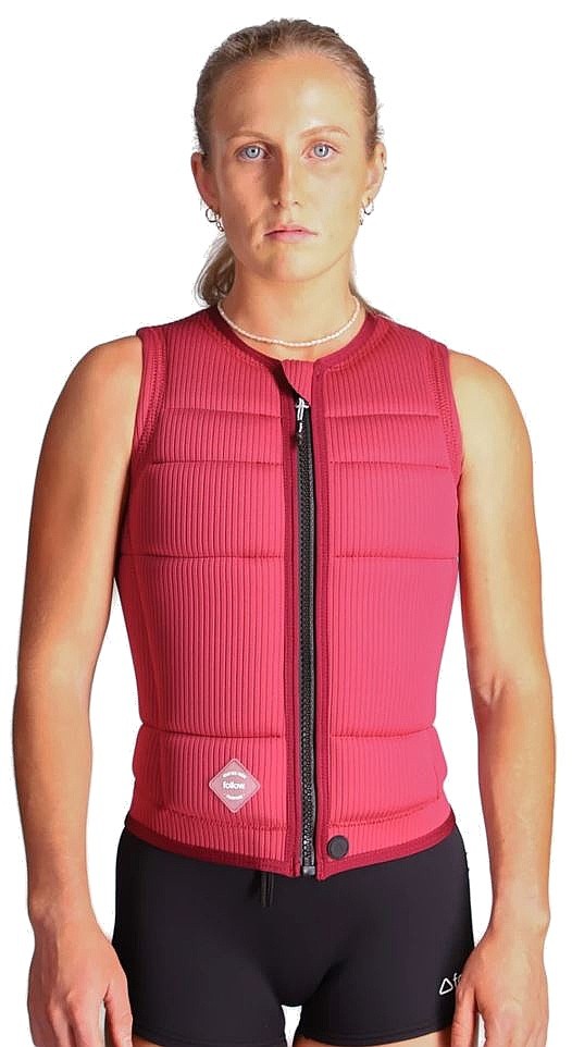 жилет Follow Cord Impact - Maroon - women´s