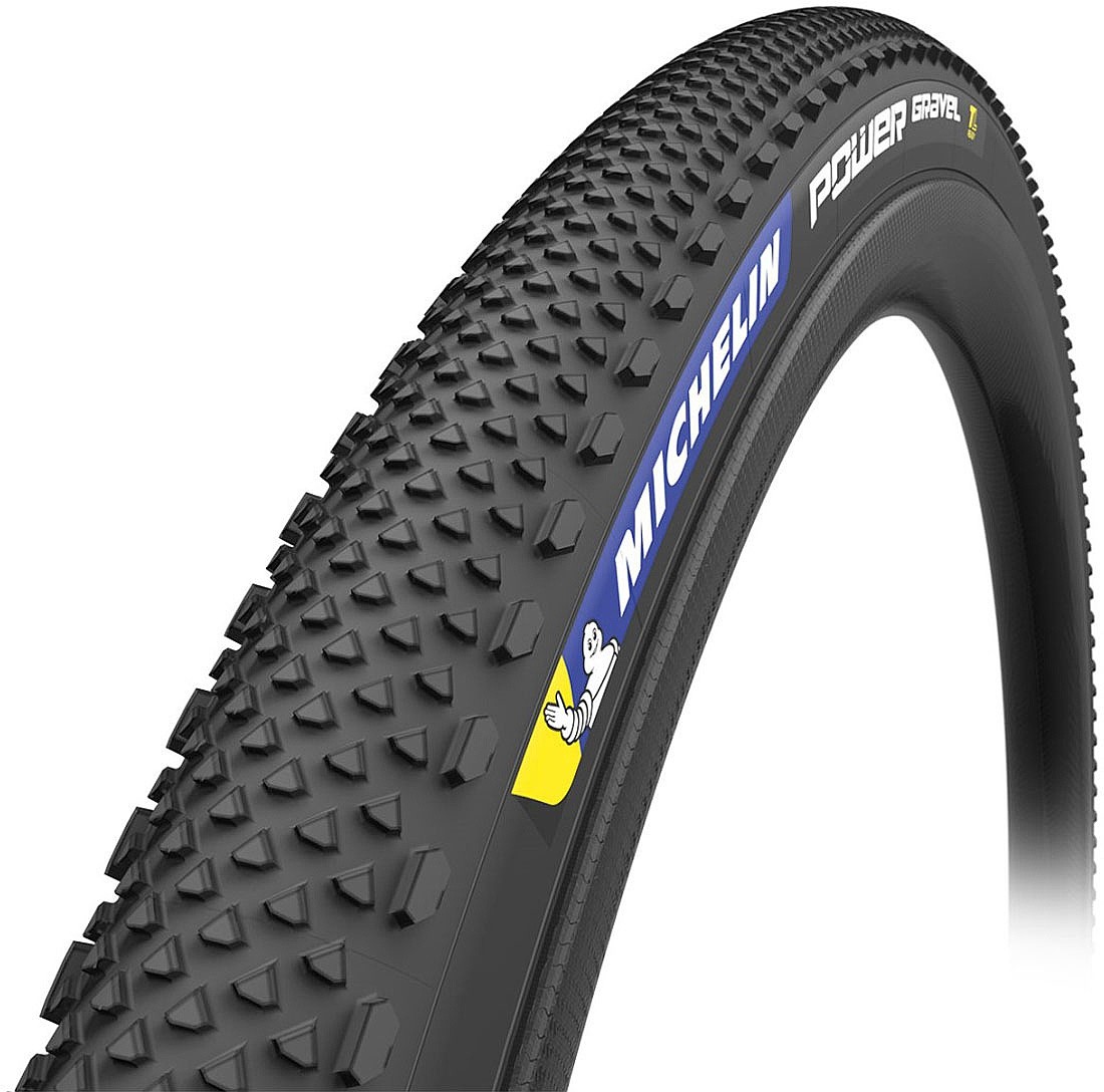 pneu de vélo Michelin Power Gravel TS TLR V2 kevlar 28" (700x35c)" - Black