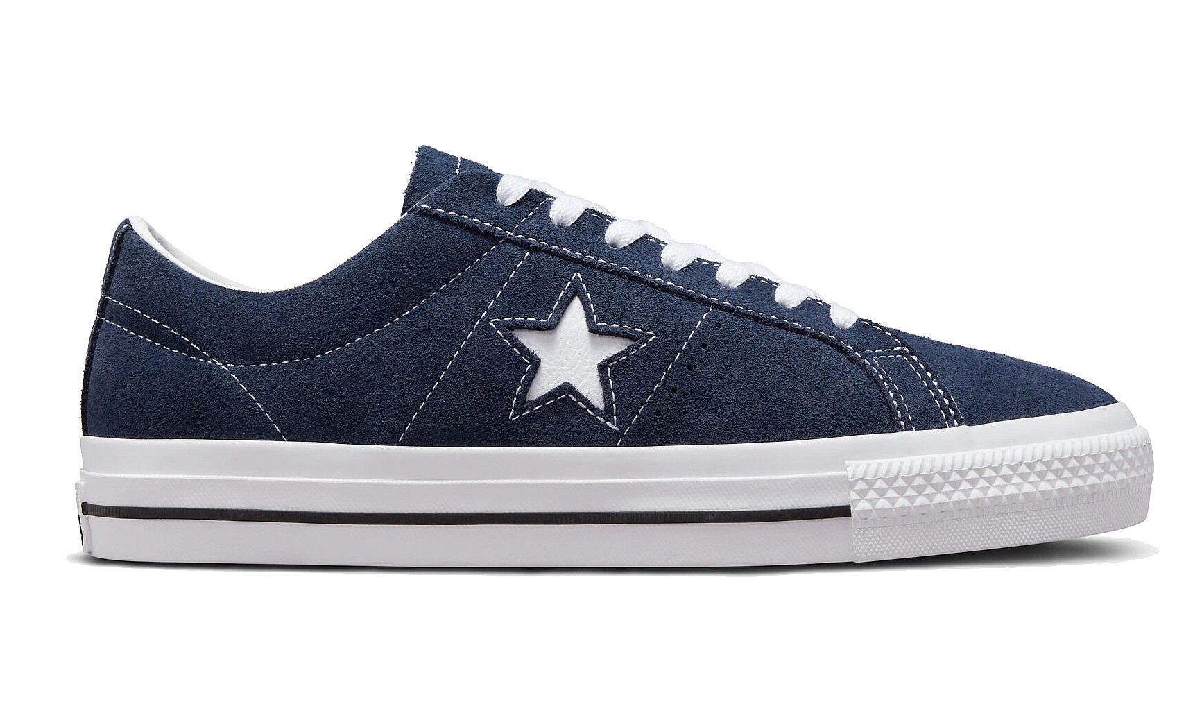 обувь Converse One Star Pro Classic Suede OX - A04154/Navy/White/Black
