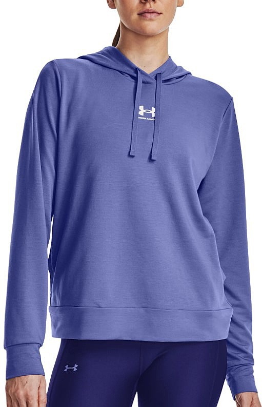 кофта Under Armour Rival Terry - 495/Baja Blue/White - women´s