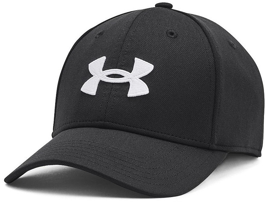 keps Under Armour Blitzing Adjustable - Black/White - men´s