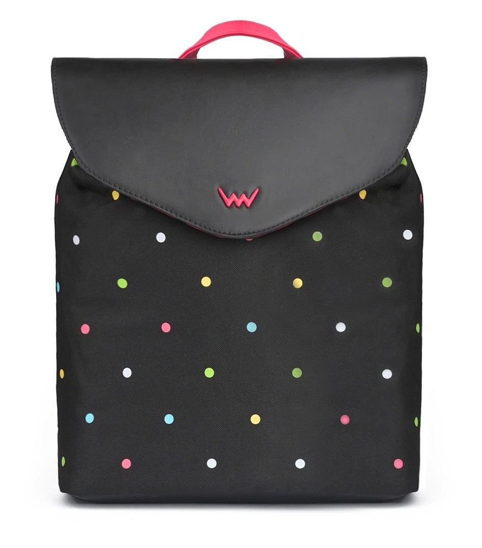 рюкзак Vuch Joanna Dotty Mesaro - Black/Multocolor Dots - women´s