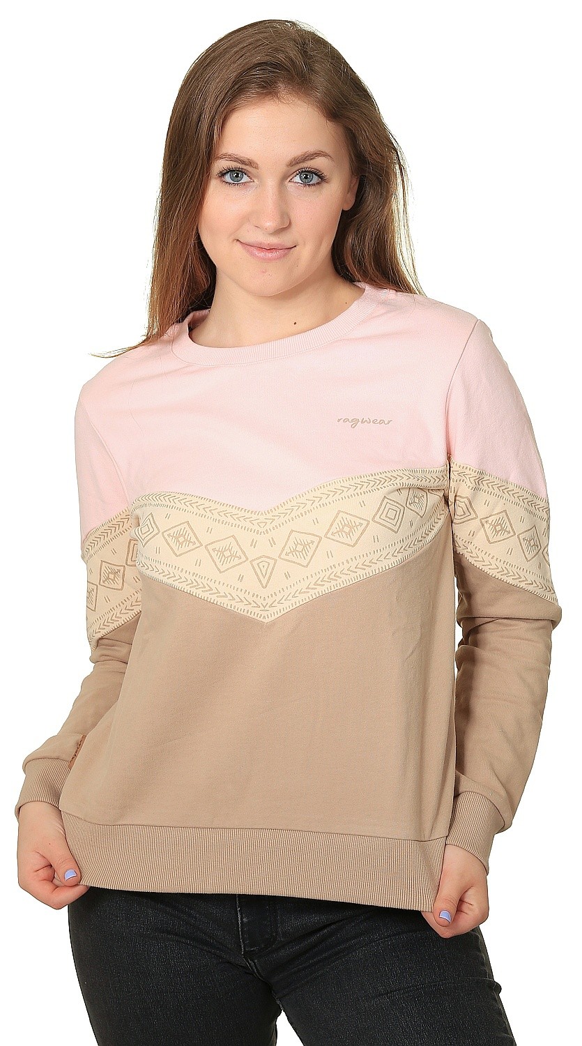 mikina Ragwear Nattivo Sweat Organic Gots - 4063/Light Pink