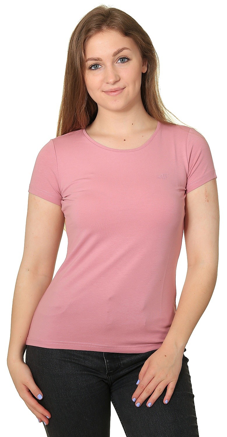 рубашка 4F 4FSS23TTSHF580 - 56S/Light Pink - women´s