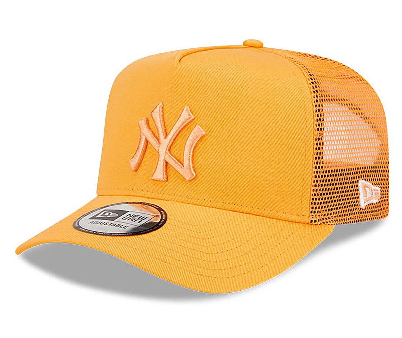 Kappe New Era 9FO AF Tonal Mesh Trucker MLB New York Yankees - Orange/Orange - men´s