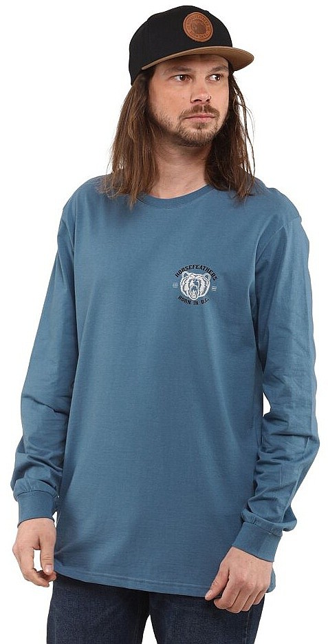 рубашка Horsefeathers Grizzly LS - Blue Heaven - men´s