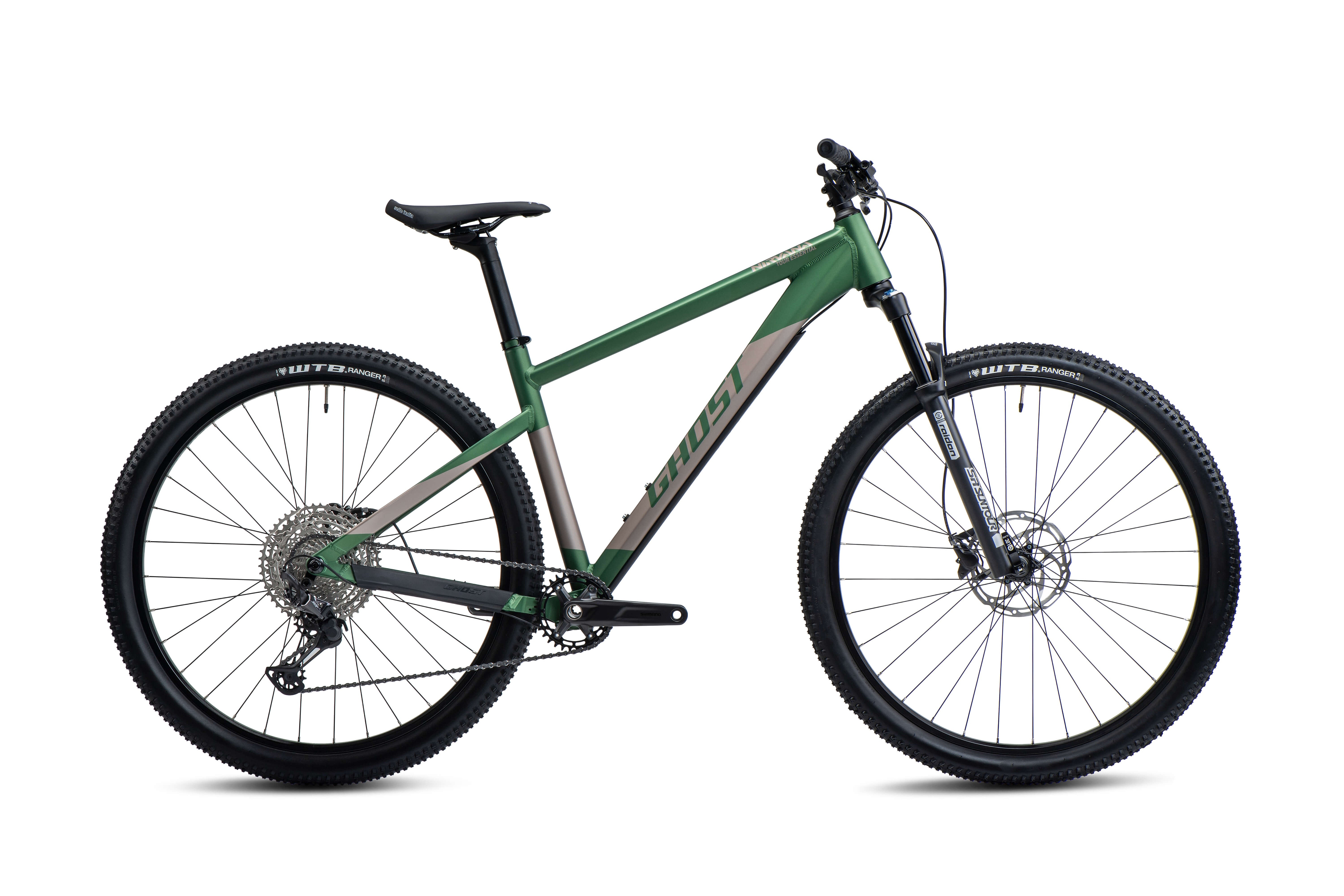 bicicleta Ghost Nirvana Essential 29" - Green/Grey