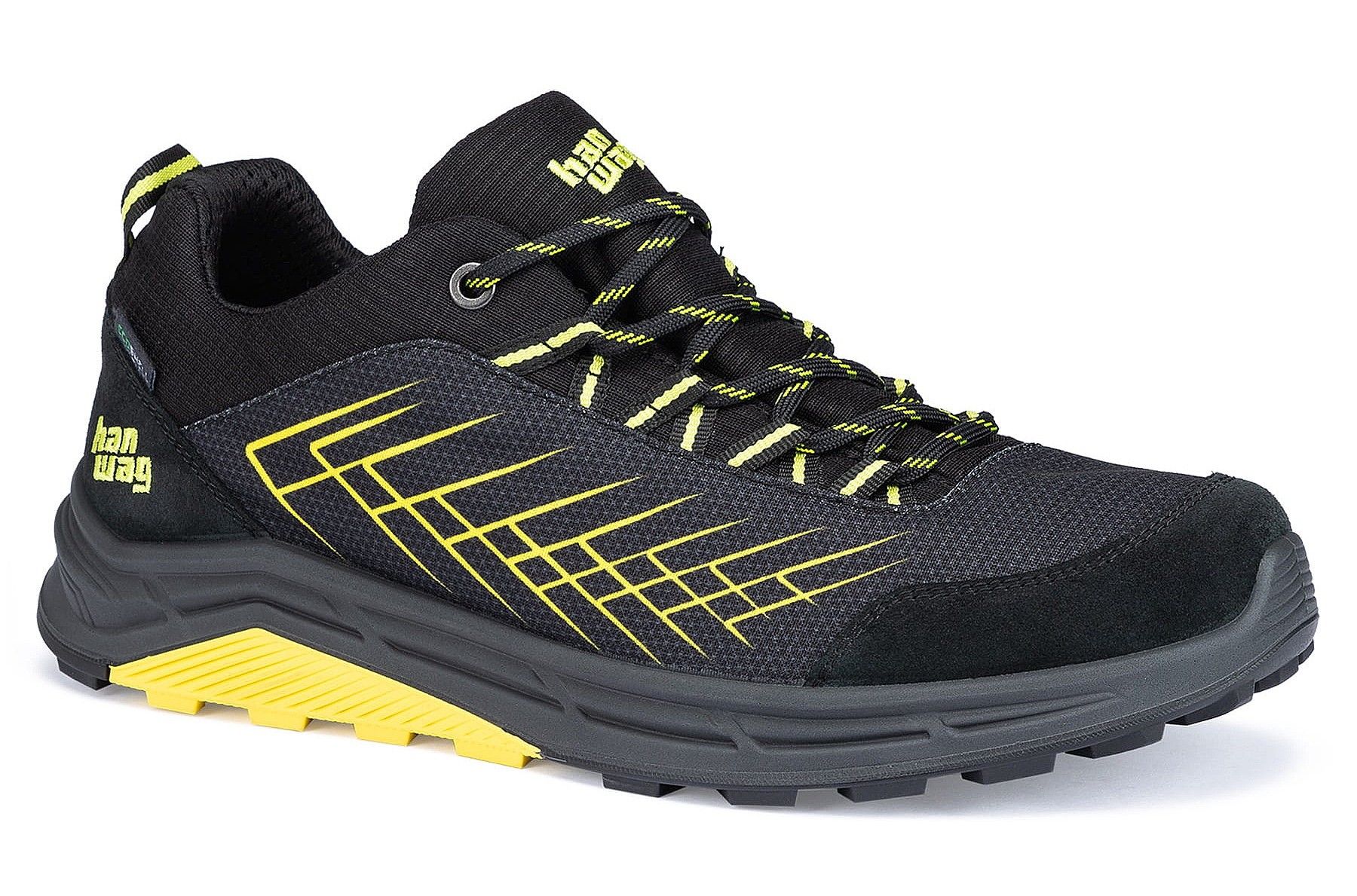 chaussures Hanwag Coastridge Low ES - Black/Yellow - men´s