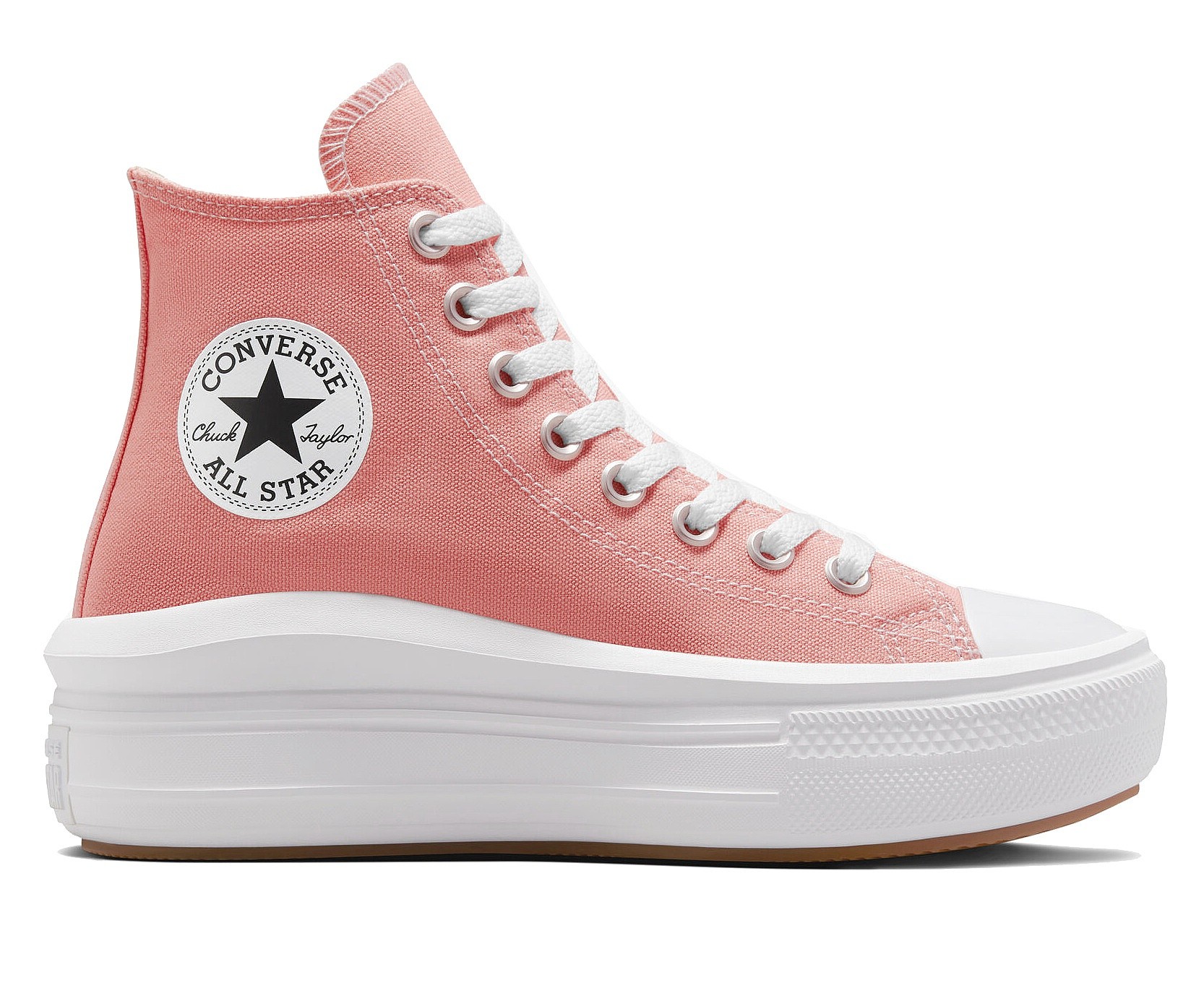buty Converse Chuck Taylor All Star Move Platform Seasonal Hi - A03544/Lawn Flamingo/White/White