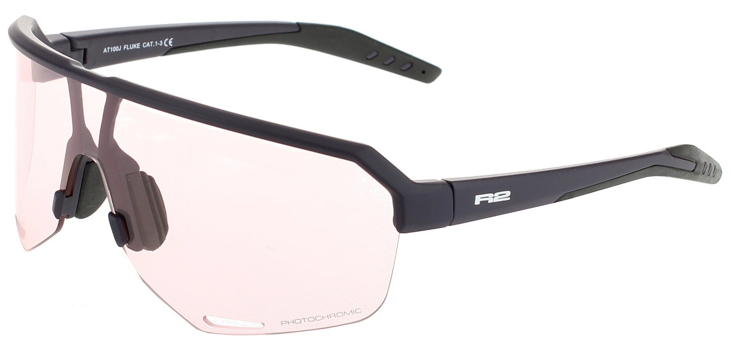 okuliare R2 Fluke - AT100J/Matte Plum Blue/Photochromatic  Pink
