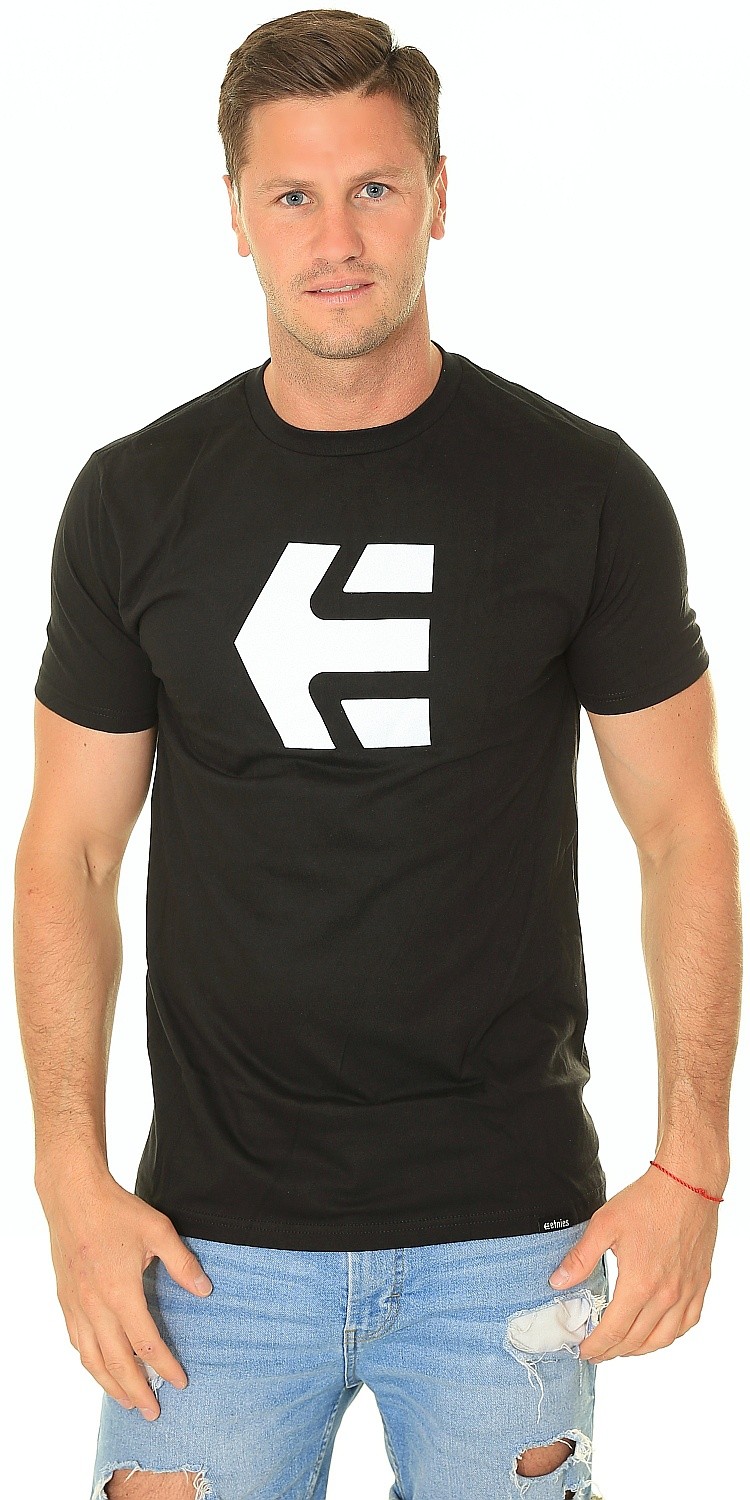 рубашка Etnies Icon - Black/White - men´s