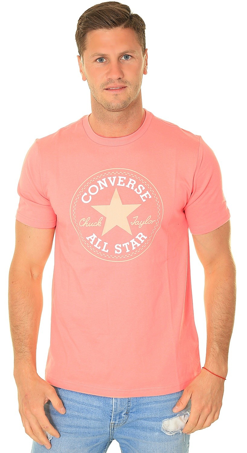 рубашка Converse Go-To All Star Patch Logo/10025459 - A12/Lawn Flamingo
