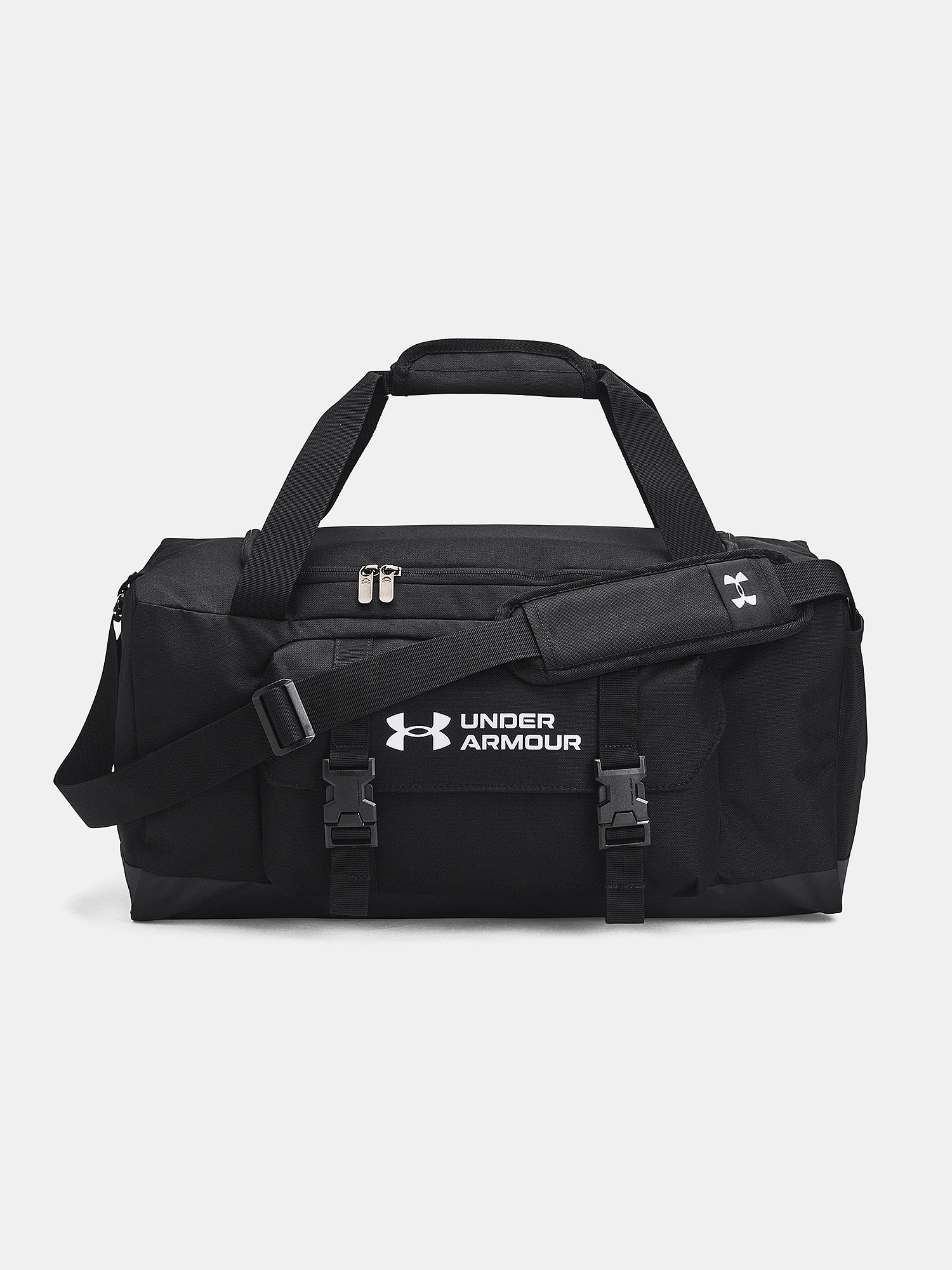 bolsa Under Armour Gametime SM Duffel - Black/White