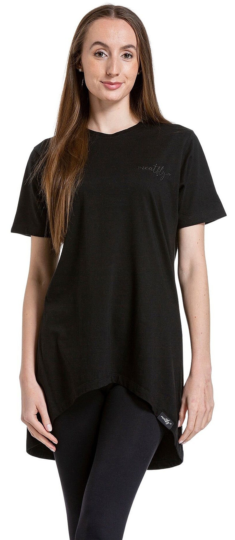 T-shirt Meatfly Tessa - Black