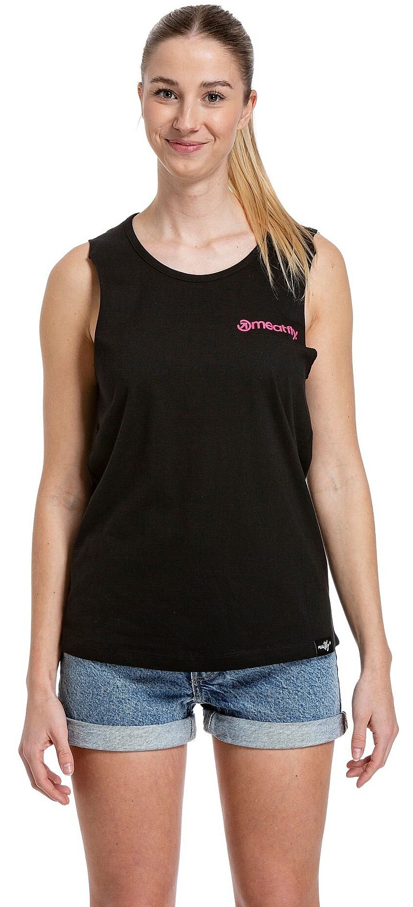 maillot de corps Meatfly Rea - Black - women´s