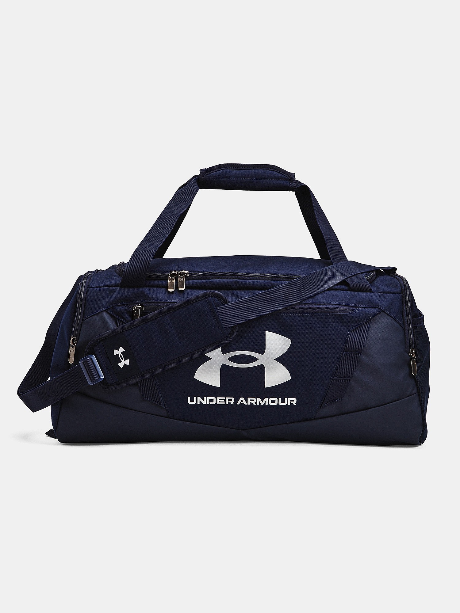sac bandoulière  Under Armour Undeniable 5.0 SM Duffel - Midnight Navy/Metallic Silver