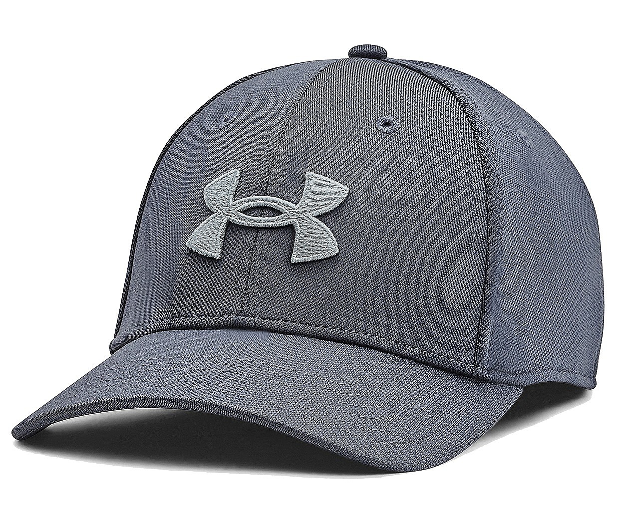 cap Under Armour Blitzing - Downpour Gray/Harbor Blue - men´s