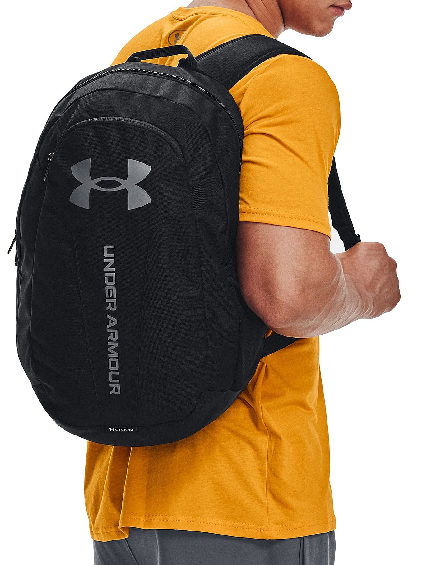 rucsac Under Armour Hustle Lite - Black/Pitch Gray