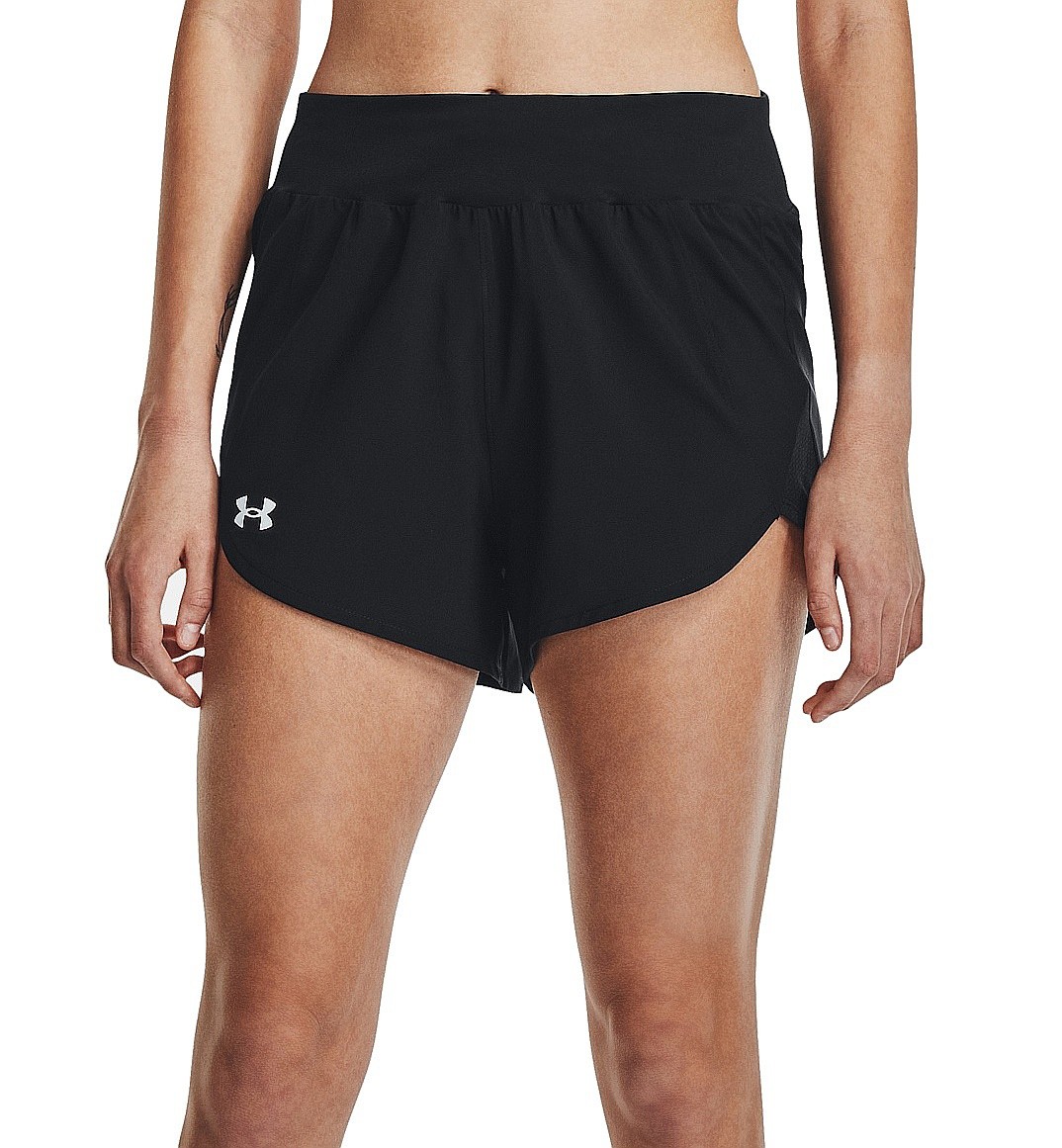 Shorts Under Armour Fly By Elite High - Black/Reflective - women´s