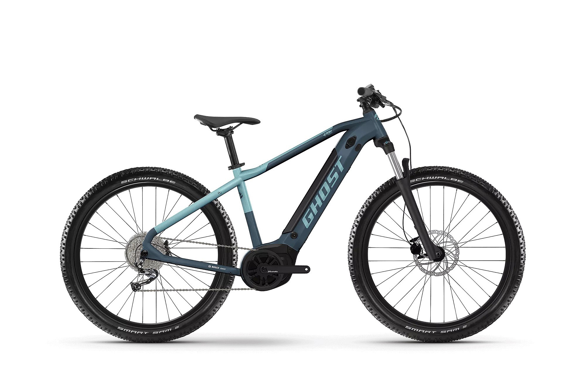 elektrobicykel Ghost E-Teru Essential 29" Bosch 500 Wh - Grey/Blue