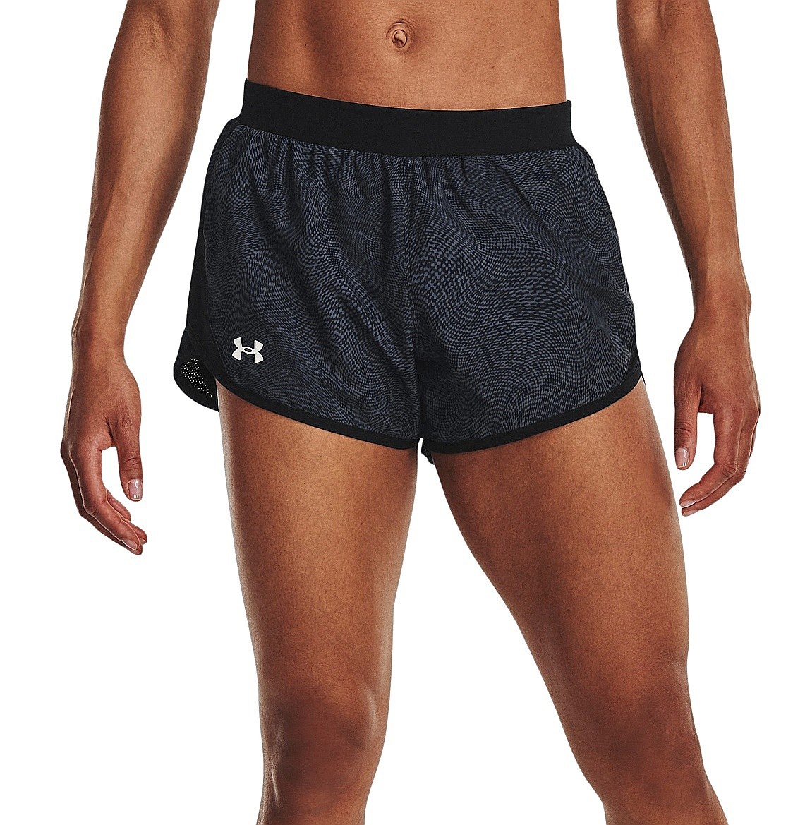 spodenki Under Armour Fly By 2.0 Printed - Black/Reflective