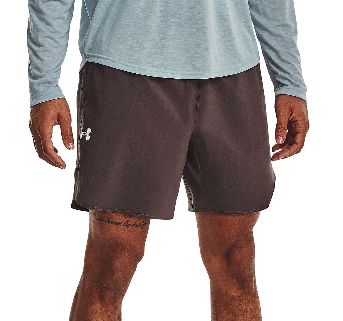 spodenki Under Armour Train Anywhere - Ash Taupe/Reflective