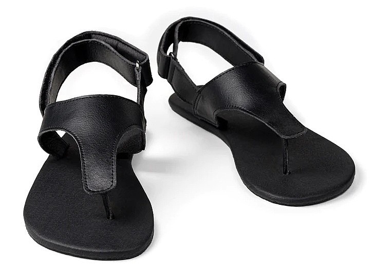 topánky Ahinsa Shoes Simple - Black