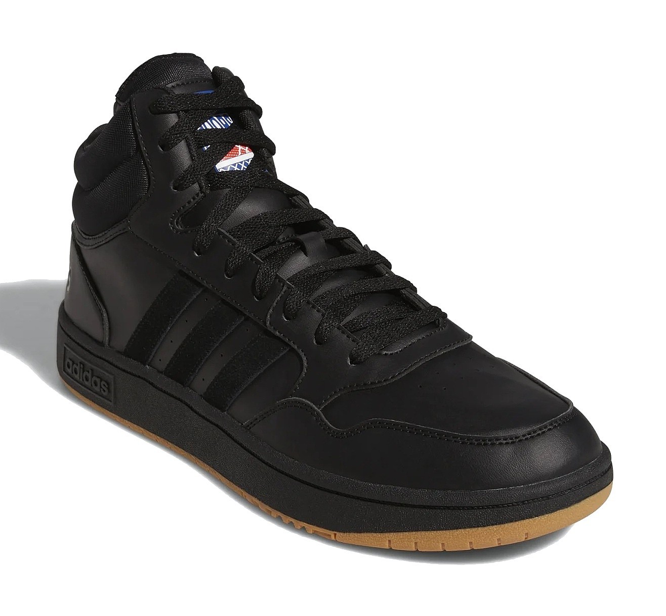 sko adidas Performance Hoops 3.0 Mid - Core Black/Core Black/Cloud White - men´s