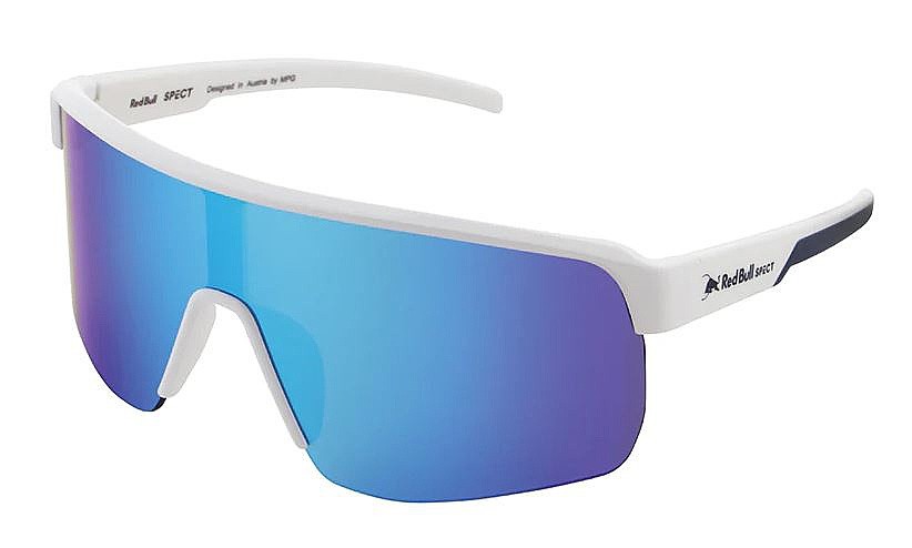 Brille Red Bull SPECT Dakota - 002/White/Ice Blue Revo