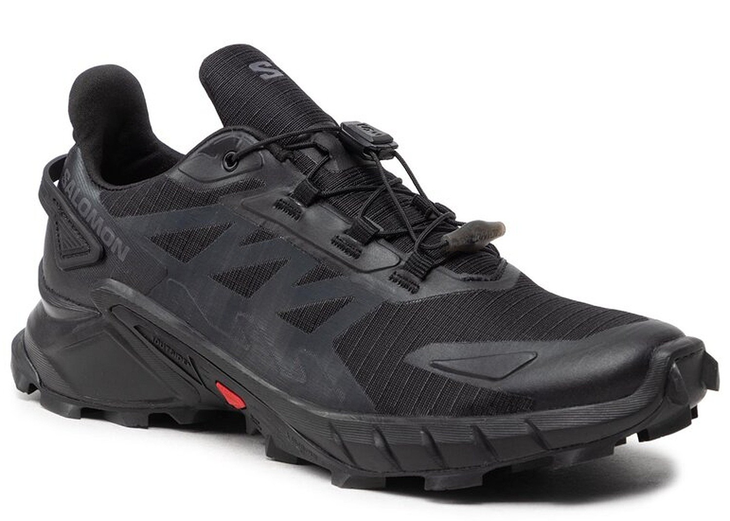 chaussures Salomon Supercross 4 - Black/Black/Black - men´s