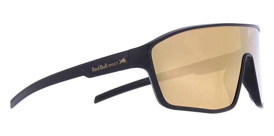 des lunettes Red Bull SPECT Daft - 007/Shiny Black/Smoke/Gold