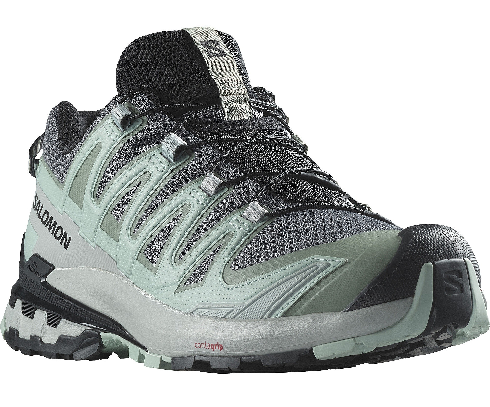 chaussures Salomon XA Pro 3D V9 W - Quiet Shade/Lily Pad/Blue Haze - women´s