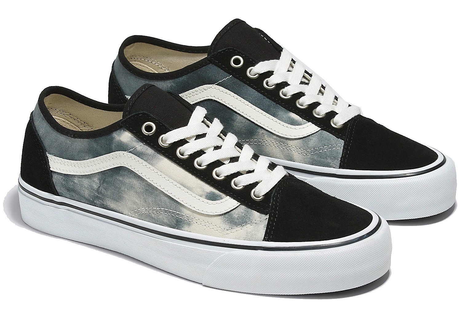 обувь Vans Old Skool Tapered VR3 - Bleach Wash Black