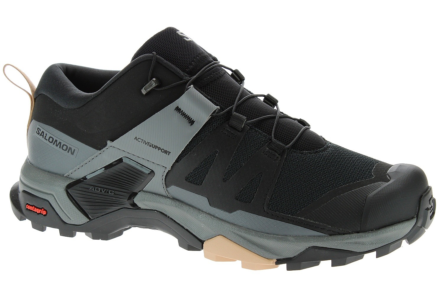 buty Salomon X Ultra 4 W - Black/Quiet Shade/Sirocco