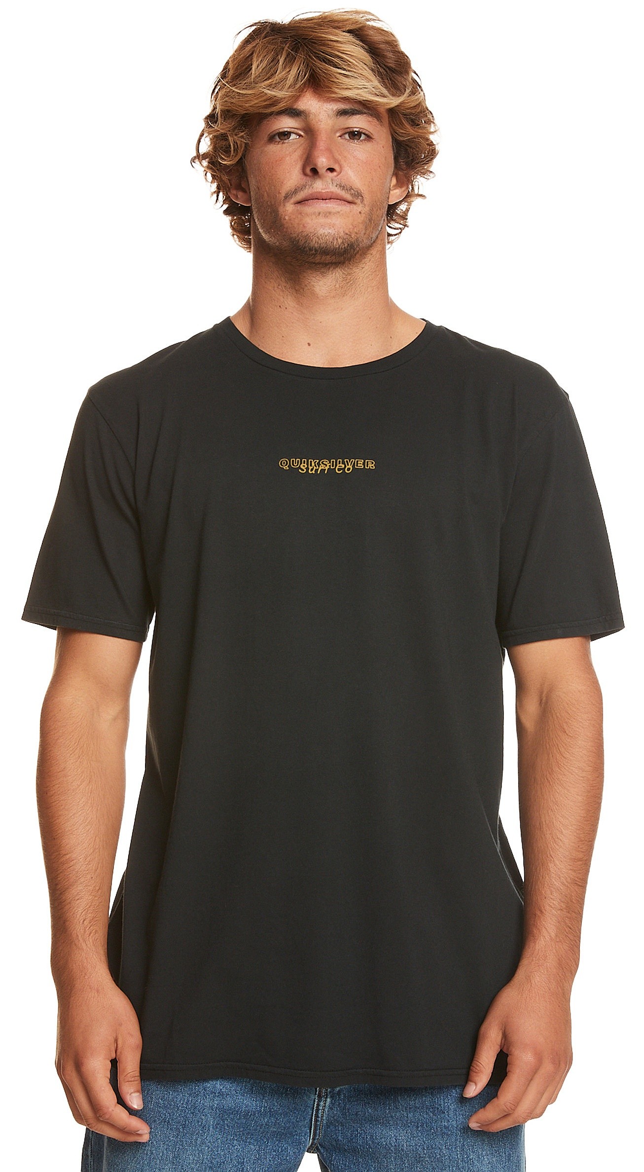 T-shirt Quiksilver Urban Volcano - KVJ0/Black - men´s