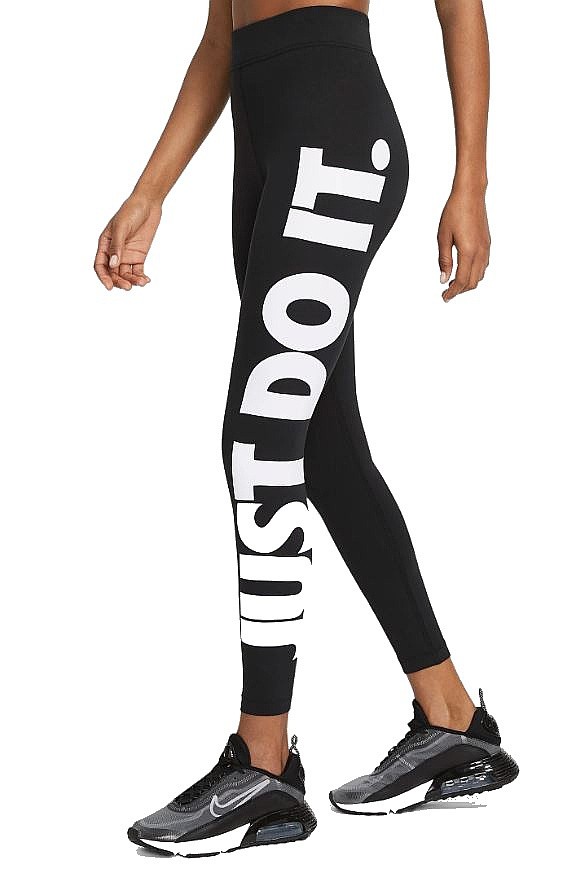 лосины Nike Sportswear Essential - Black/White - women´s