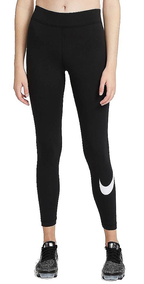 лосины Nike Sportswear Essential Tight - Black/White - women´s