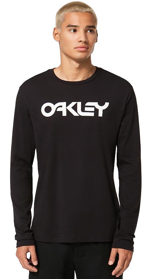 camisa Oakley Mark II 2.0 LS - Black/White - men´s