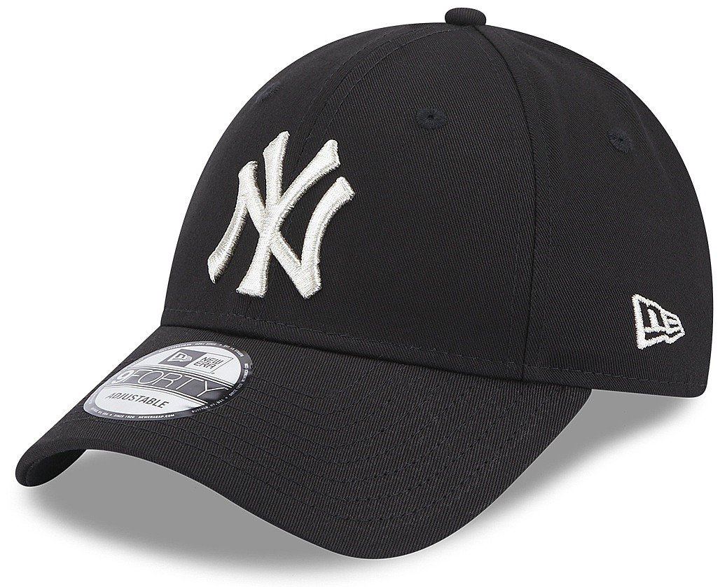šiltovka New Era 9FO Metallic Logo MLB New York Yankees - Black/Metallic Silver