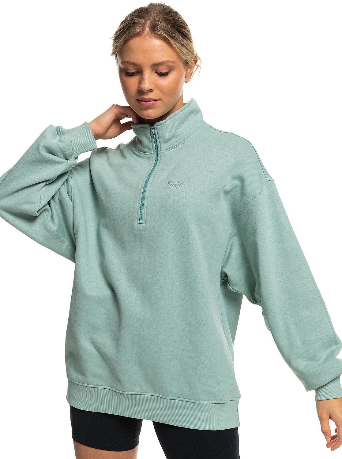 sweat-shirt Roxy Essential Energy - BHB0/Blue Surf - women´s