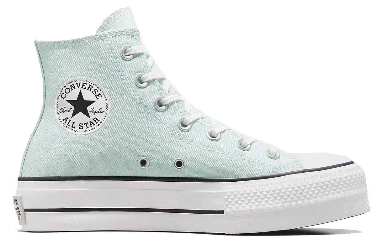 Schuhe Converse Chuck Taylor All Star Move Platform Seasonal Hi - A06138/Chance Of Rain/White/Black - women´s