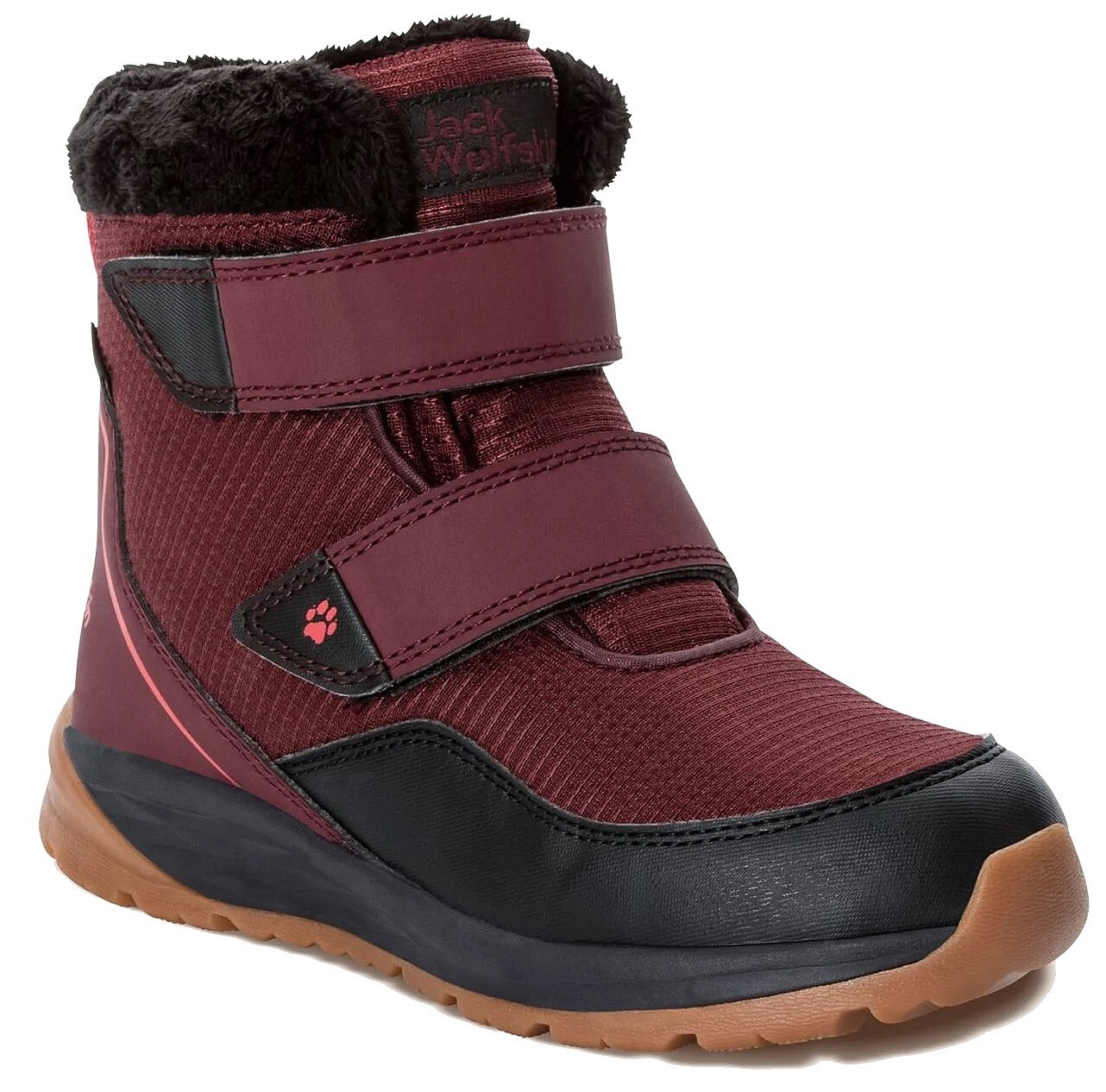 chaussures Jack Wolfskin Polar Wolf Texapore Mid VC - Boysenberry - girl´s