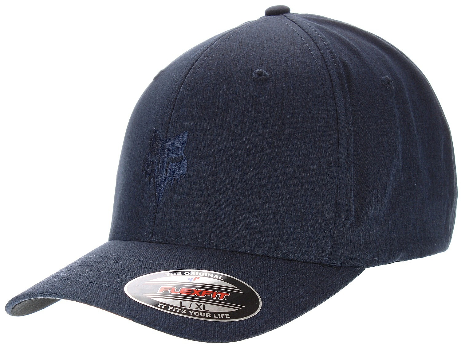 keps Fox Head Select Flexfit - Heather Midnight - men´s