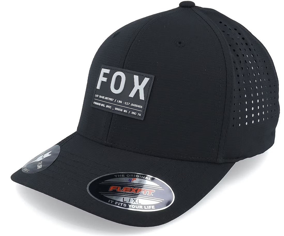 keps Fox Non Stop Tech Flexfit - Black - men´s
