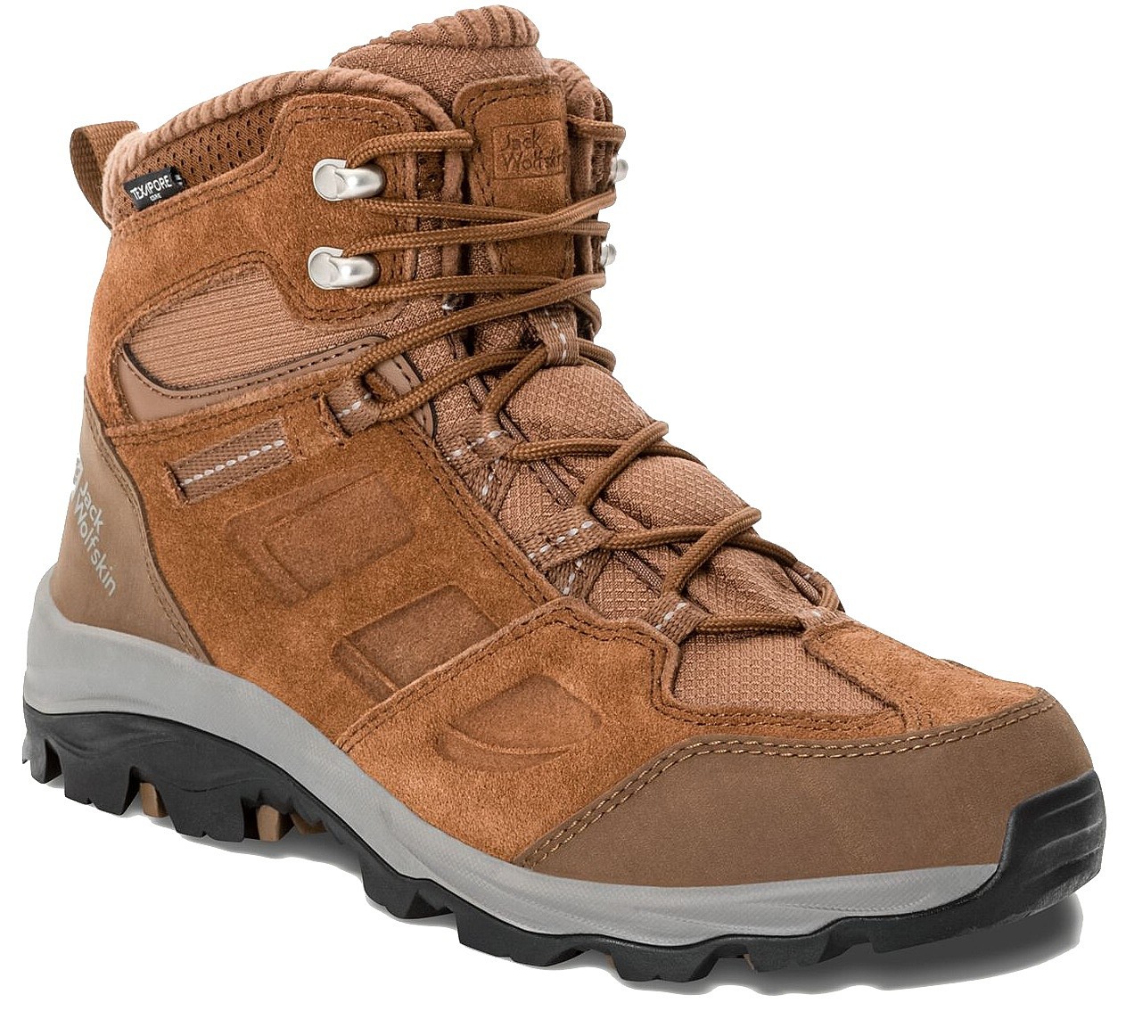 chaussures Jack Wolfskin Vojo 3 Texapore MID W - Squirrel - women´s