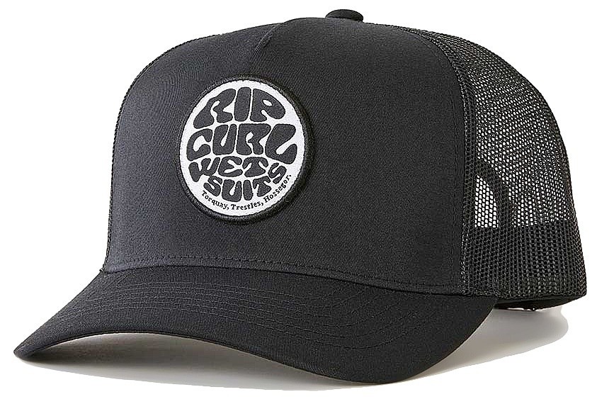 czapka z daszkiem Rip Curl Wetsuit Icon Trucker - Black
